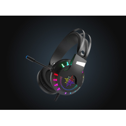 INCA Headset 7.1 Surround RGB/Vibr./USB Sort