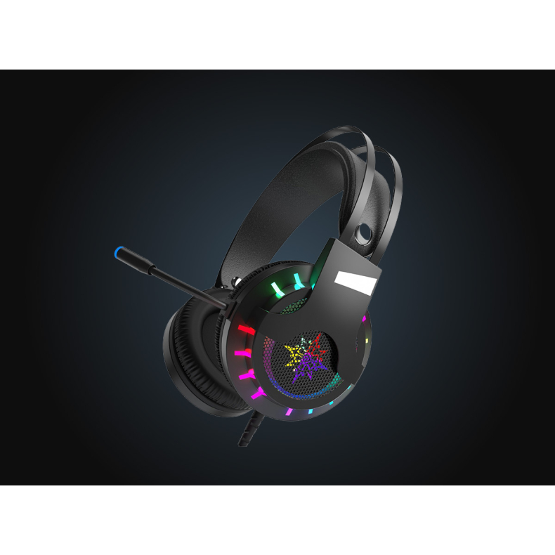 INCA Headset 7.1 Surround RGB/Vibr./USB Sort