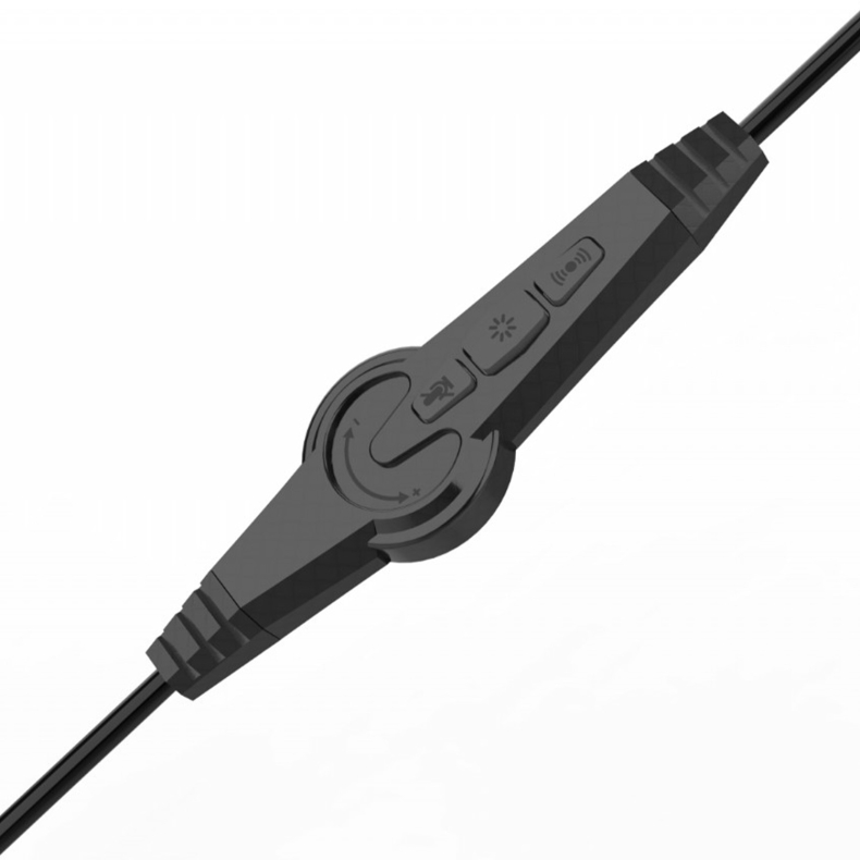 INCA Headset 7.1 Surround USB/RGB Sort