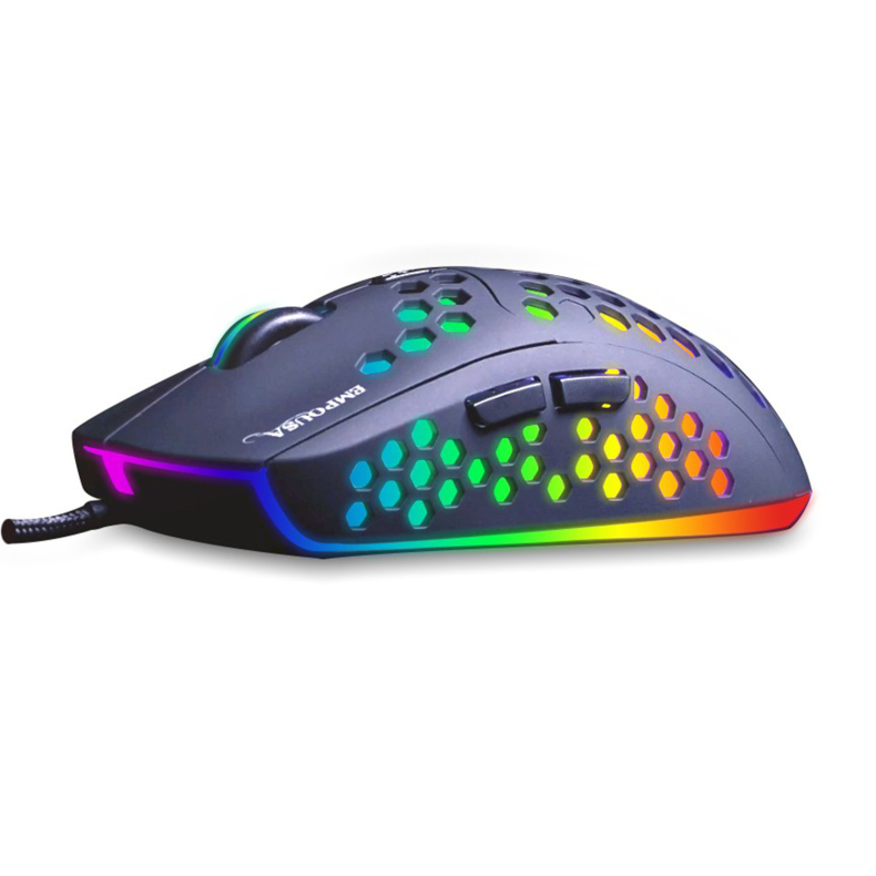 Gaming Mus RGB 6 knap USB