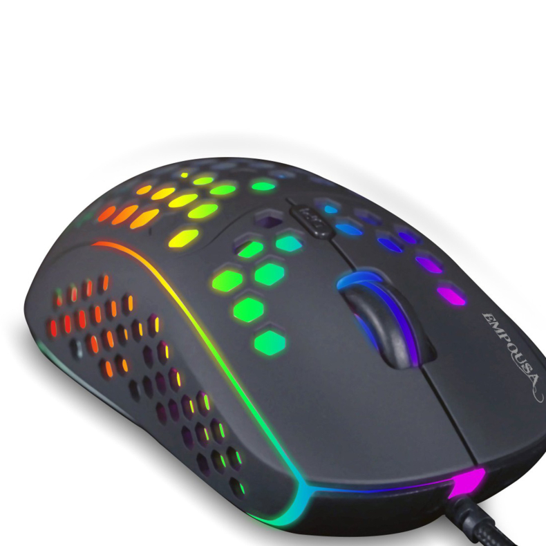 Gaming Mus RGB 6 knap USB