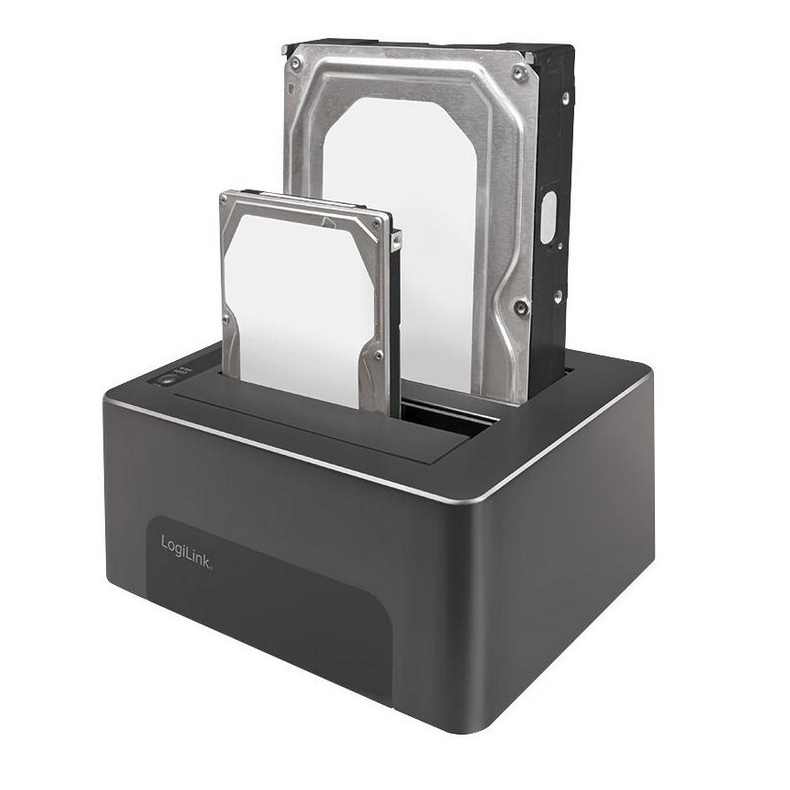 Docking Station USB3 til 2,5 3,5 HDD/SSD