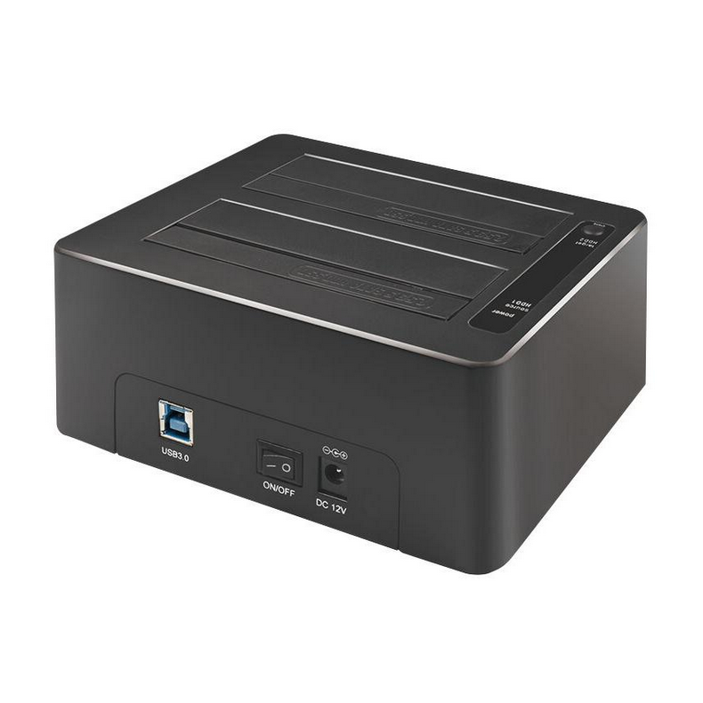 Docking Station USB3 til 2,5 3,5 HDD/SSD