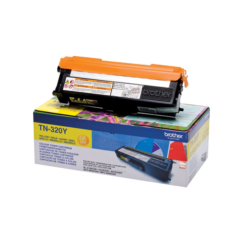 TN320Y Toner yellow  optil 1500 pages