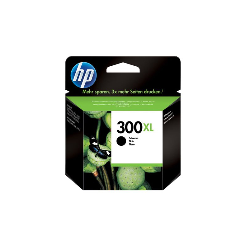 HP 300XL ink black Vivera 12ml Kort Dato