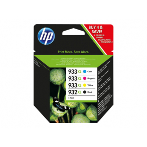 HP 932 933 XL Cyan Magenta Yellow Black Original
