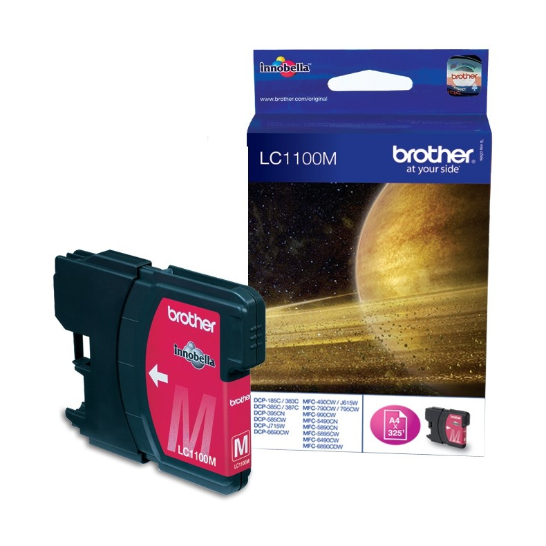 Brother LC1100M ink magenta standar size