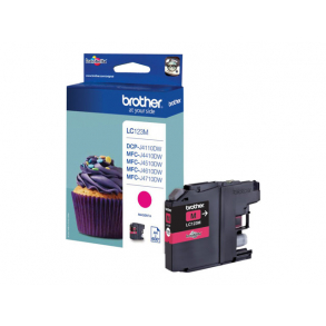 BROTHER LC123M magenta ink