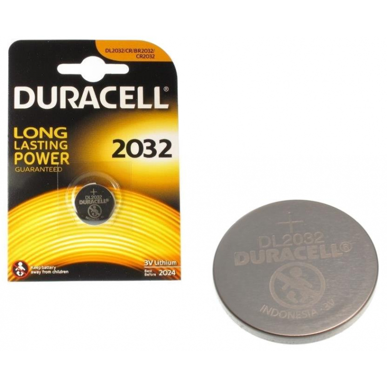 Duracell&reg; Knapcelle Lithium, CR 2032