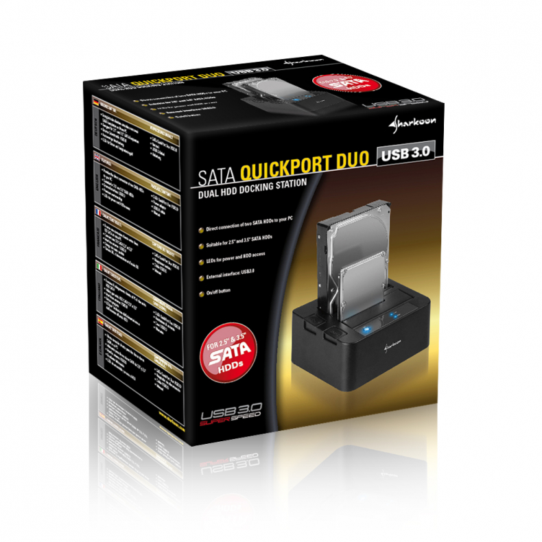 SATA QuickPort Duo USB3.0