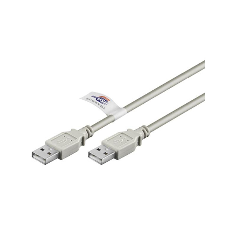 2,0 Meter USB Kabel A/A