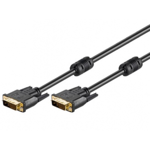10 m. DVI kabel - 2 x DVI-D (24+1) han