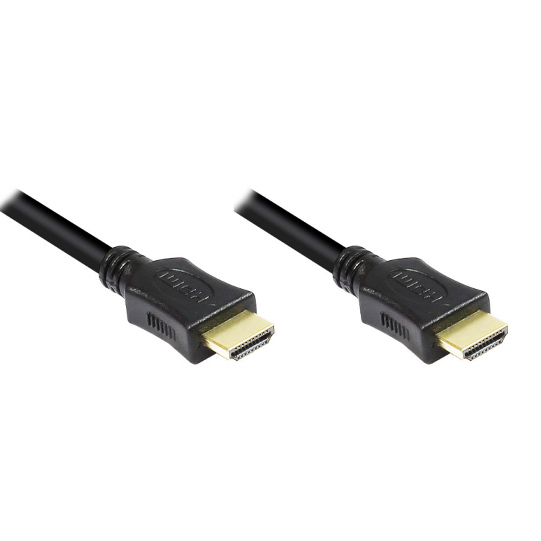 15 m. HDMI-kabel,19-pin han/han SORT
