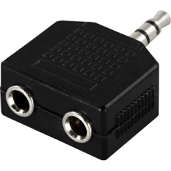 Y-split 3,5mm Stereo han /2 stereo HUN