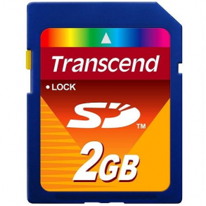 TRANSCEND SDCard 2GB SecureDigital