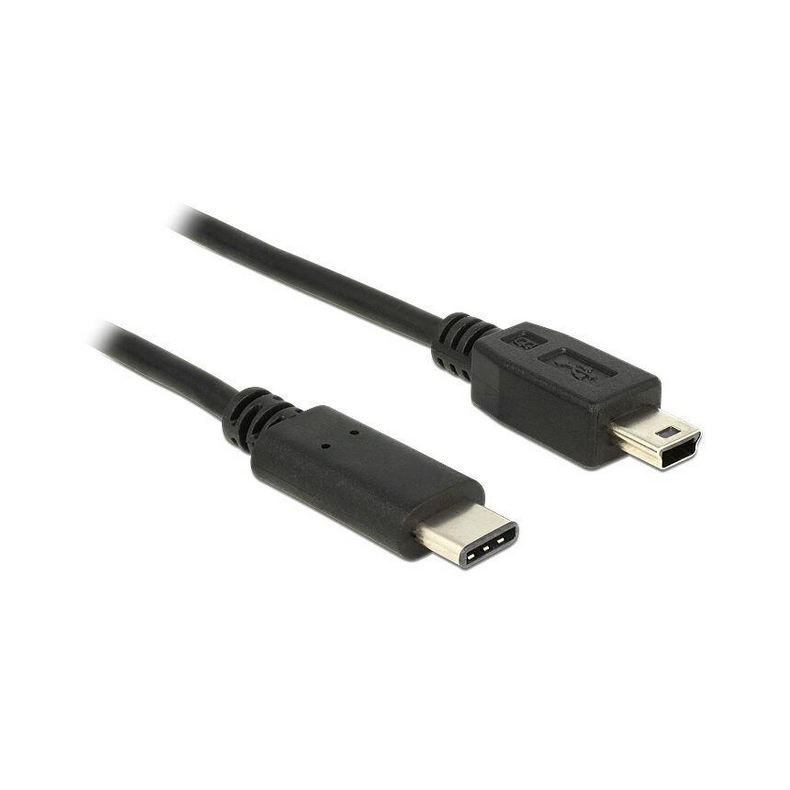 USB C HAN til USB 2.0 Mini- B 1m