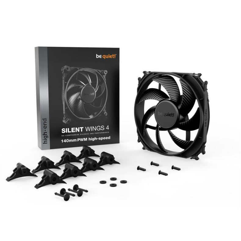140x140x25 mm. Silent Wings 4 PWM High S