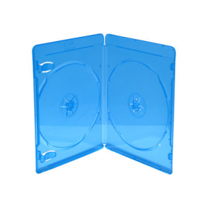 DVD Blue Cases  2stk DVD slim. ( 50stk)